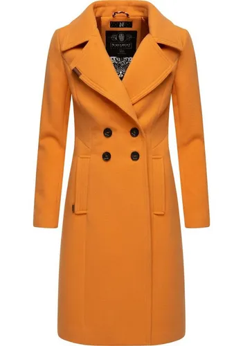 Navahoo Damen Mantel Trenchcoat B661 - Eleganter Wintermantel - Funktionsjacken, hochwertig verarbeitet mit elegantem Design, ideal für Freizeit und Beruf, schützt vor Wind und Kälte.