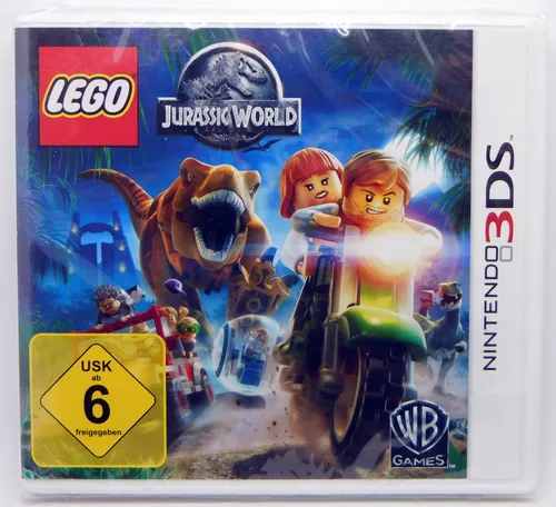 LEGO Jurassic World - Nintendo 2DS/3DS - Action-Adventure-Spiel für Nintendo 2DS/3DS, ideal für Multiplayer-Spaß, USK ab 6 Jahren, basierend auf der beliebten LEGO Jurassic Park Serie.