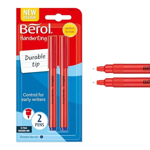 Berol Schreibstift, Medium, Blau, 2 Stück