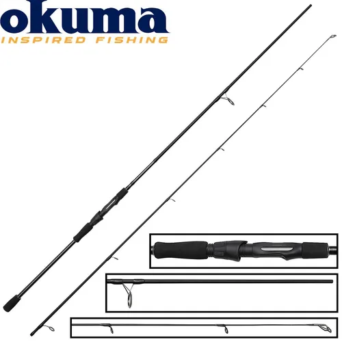 Okuma Spin Altera 2,70m 30-100g - Hochwertige Spinnrute für Hechtangeln - Angelruten & Stöcke, Spitzenaktion und leichtes Design (181g) für präzises Kunstköderangeln auf Hecht - ideal für Süßwasserfischer.