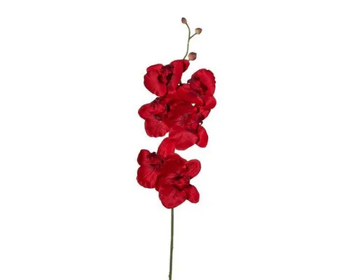Kunstorchidee Kunstblume Phalaenopsis, künstlicher Orchideen-Zweig 76cm, Gasper, Höhe 76.00 cm
