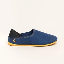 Gottstein Wool Slip-On | Damen Filz-Hausschuh | Farbe midnight/lux | Pantoffel in Größe 36 - midnight/lux - 36