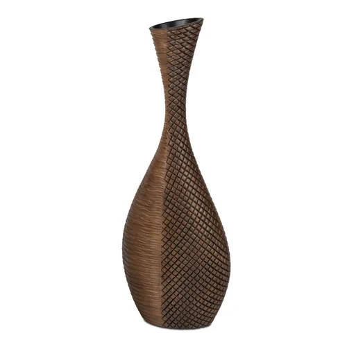 Deko Flaschenvase HOLZOPTIK H. 69cm von formano