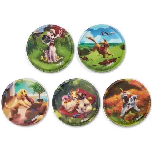 ergobag Schulrucksack ergobag Kletties-Set Hundewelpen