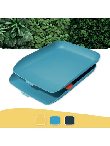 Leitz Cosy Briefkorb, 2er Set Sanftes Blau
