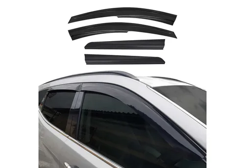 OMAC Lüftungsgitter 4x Windabweiser für Dacia Duster 2010-2017