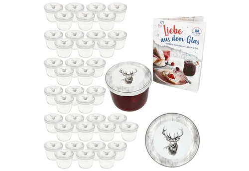 MamboCat Einmachglas 40er Set Sturzglas 230ml von MamboCat