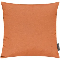 Magma Dekokissenhülle Fino 50x50 cm | orange - orange in orange von MAGMA Heimtex