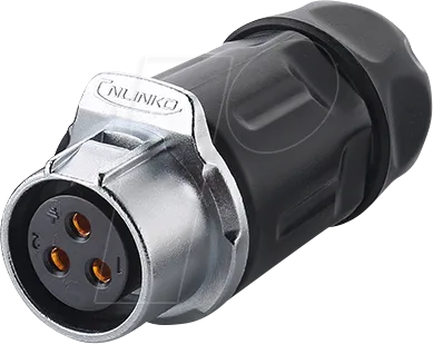 GC IC01-20P302 - Industrie-Buchse - S1 - Power, 3-Pin