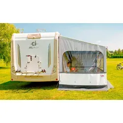 Fiamma Side W Caravanstore XL Seitenwand - Caravan-Zubehör für Ihre Fiamma Markise. Schützen Sie sich vor Blicken und Witterung mit dieser einfach montierbaren, wasserabweisenden Seitenwand aus leichtem Material.