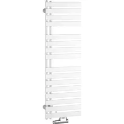 Kermi Badheizkörper Credo Half flat, 1039 x 450 mm, anthrazit, Links