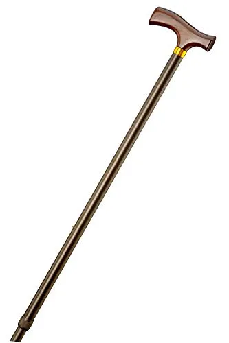 Designer Gehstock Gehhilfe Leichtmetall-Fritz Bronze