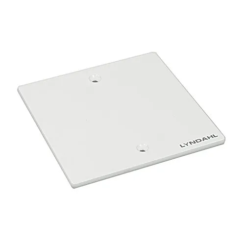 Lyndahl Lautsprecherblende Multimediablende für Lautsprecher, passend für Unterputzdose/Wandeinbaudose Wandanschlussblenden Surround System Weiß Rohblende klein