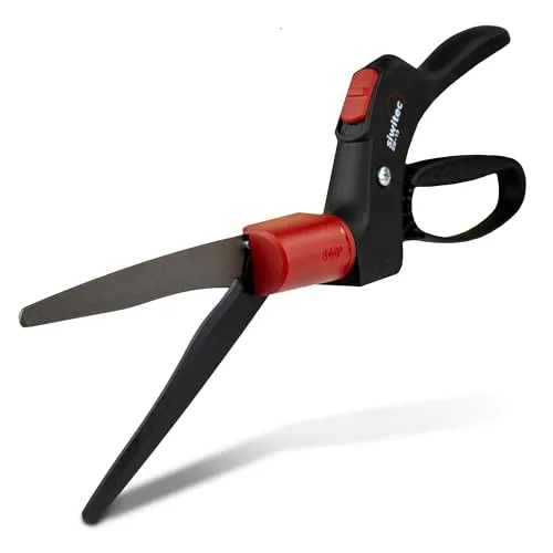 siwitec Grasschere SG-13 für das Schneiden von Rasenkanten mit 360° drehbaren Schneidkopf | Rasenkantenschere | Strauchschere | Gartenschere | Rasenschere