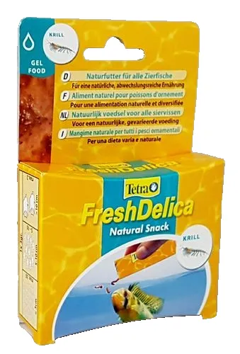 Tetra Fresh Delicia Krill 48g Krill in vitaminisierten Futtergelee