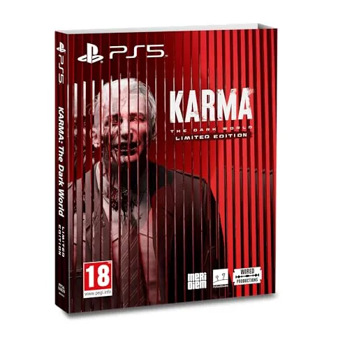 KARMA: THE DARK WORLD - LIMITED EDITION PS5 (EU Import) - Spiele für PlayStation 5, erlebe eine düstere Geschichte mit atemberaubender Grafik der nächsten Generation und tauche in die Erinnerungen von Verdächtigen ein, um die Wahrheit aufzudecken.