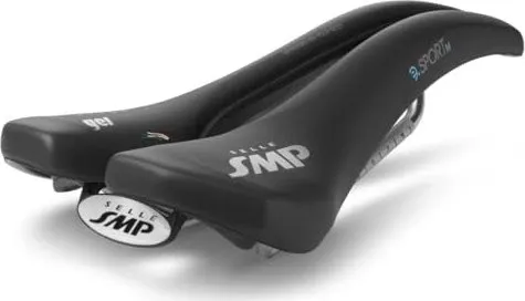 Selle SMP Sattel E-Sport Medium Gel - Fahrradsattel mit Gelpolsterung für optimalen Komfort auf langen Fahrten und hervorragende Druckentlastung.