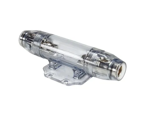 tomzz Audio Kfz-Sicherungshalter ANL-Sicherungshalter Satin Nickel für Kabel bis 50qmm