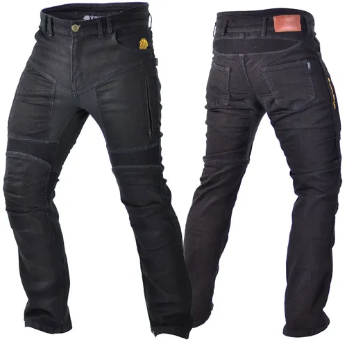 Trilobite Parado Jeans Schwarz | Regular Fit Gr. 46/34