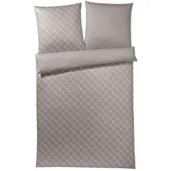 Joop! Bettwäsche Cornflower Gradiant 4059-07 Sand 135x200cm in weiß von JOOP!