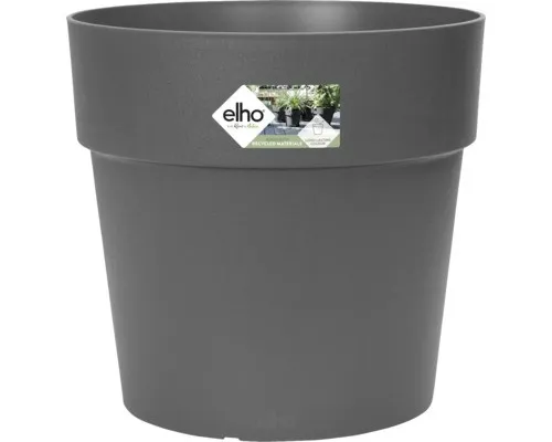Blumentopf Elho Vibia Kunststoff Ø 47 H 44,4 cm rund schwarz