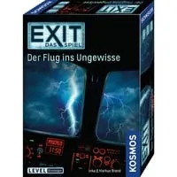 KOSMOS 691769 EXIT - Das Spiel Der Flug ins Ungewisse, spannendes Escape Room Spiel für 1-4 Spieler ab 10 Jahren, fördert Teamarbeit und Kreativität