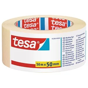 TESA Kreppband 50mm x 50m beige von tesa