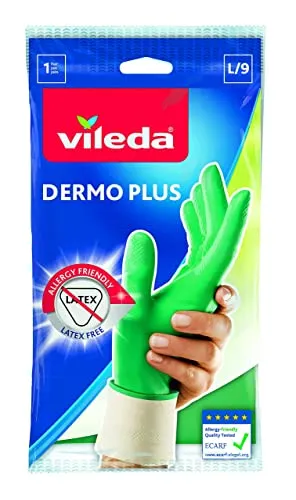 Vileda Dermo Plus Nitrilhandschuhe Größe L von Vileda