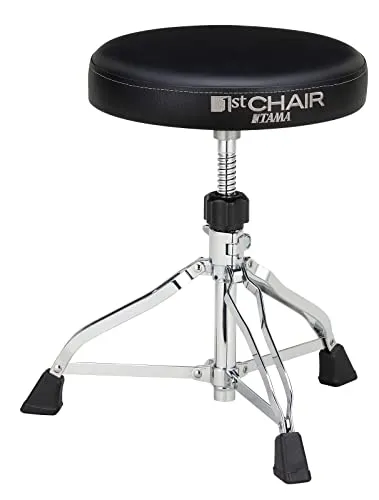Tama Drumhocker 1st Chair HT230LOW - Hochwertiger Drumhocker - Drum-Hocker mit sorgfältiger Verarbeitung und ausgewählten Materialien für maximalen Komfort und Stabilität beim Spielen.