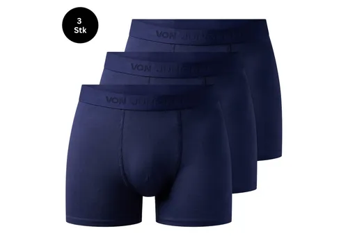 von Jungfeld Boxershorts BRIEFS Bio-Baumwolle S-XL Herren (3-St., 3er-Pack) - Bequeme, eng anliegende Boxershorts aus 95% Bio-Baumwolle. Der elastische Bund sorgt für optimalen Sitz. Ideal für den täglichen Komfort in verschiedenen Größen.