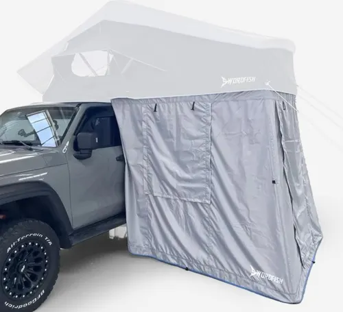 Vorzelt für Dachzelt, Umkleidekabine, Camping-Zelt, Quicktent M
