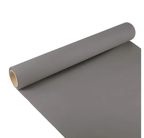 PAPSTAR Tischläufer Tischläufer, Tissue ROYAL Collection 3 m x 40 cm grau 6 Stk