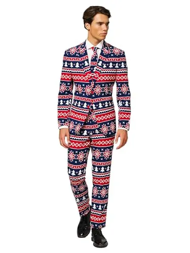 Opposuits Kostüm Mr. Nordic Weihnachtsanzug für Herren von OppoSuits