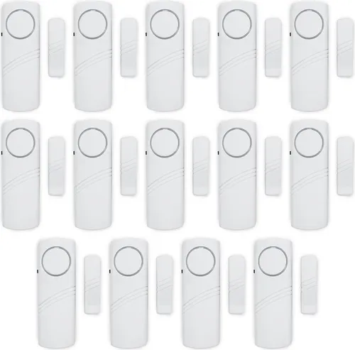 Tür- und Fensteralarm mit 90dB Sirene – Einbruchschutz für Ihr Zuhause - Effektiver Einbruchschutz für Fenster und Türen. Mit lauter 90dB Sirene und einfacher Montage. Ideal für Zuhause und Reisen, sofort einsatzbereit und ohne Beschädigungen.