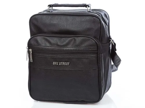 Bag Street Herrentasche Schultertasche Arbeitstasche Umhängetasche Schwarz