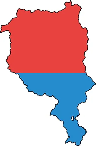 Produktbild Auto Aufkleber Schweiz Kanton TESSIN Sticker Konturgeschnitten (ca 11 cm)