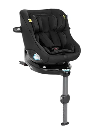 Graco Turn2Me™ DLX i-Size R129 - 360° drehbarer Reboarder - Kindersitz bis ca. 4 Jahre (40-105 cm) mit 5-Punkt-Gurt, bequemen Liegepositionen und integriertem Rückprallbügel für maximale Sicherheit und Komfort beim Ein- und Aussteigen.