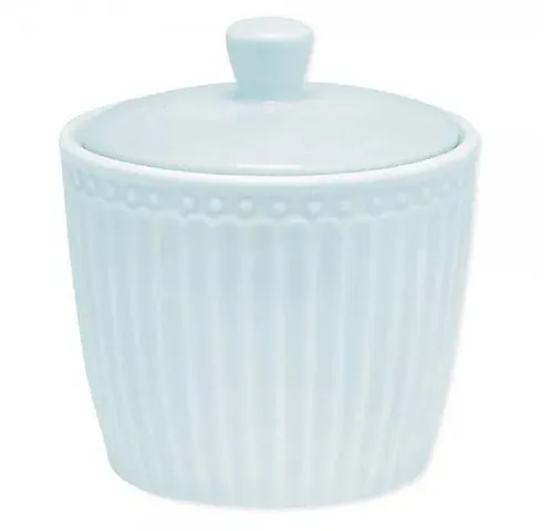 Greengate Milchkännchen Zuckerdose mit Deckel Alice Pale Blue