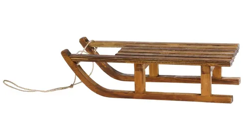 Chic Antique Deko Schlitten aus Holz von Chic Antique