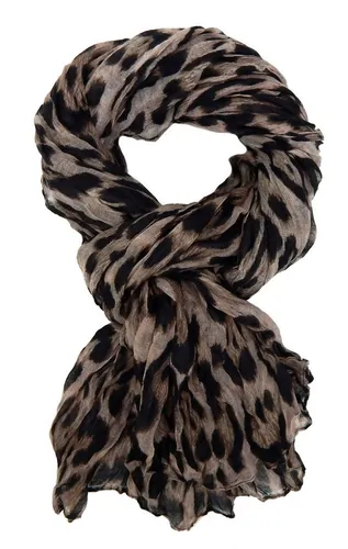 Ella Jonte Leopardschal in beige von Ella Jonte