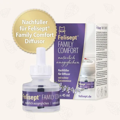 Felisept FAMILY Comfort Nachfüller für Katzen 3x45ml von Felisept