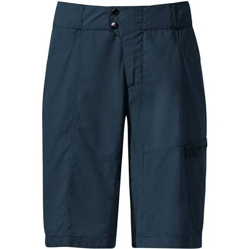 Vaude Me Tamaro Shorts II Herren Fahrradhose Dunkelblau XXL - Herren Fahrradhose, atmungsaktiv und schnell trocknend. Ideal für Bike-Aktivitäten, mit umweltfreundlichem Design und inklusive Innenhose mit Sitzpolster.