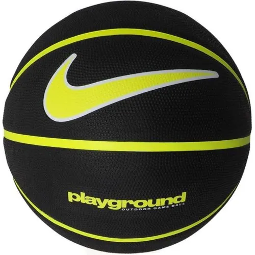 Nike Everyday Playground 8P Basketball Schwarz - Basketball für Outdoor-Action, mit robuster Gummi-Oberfläche für maximale Haltbarkeit und hervorragendem Grip für präzise Kontrolle.