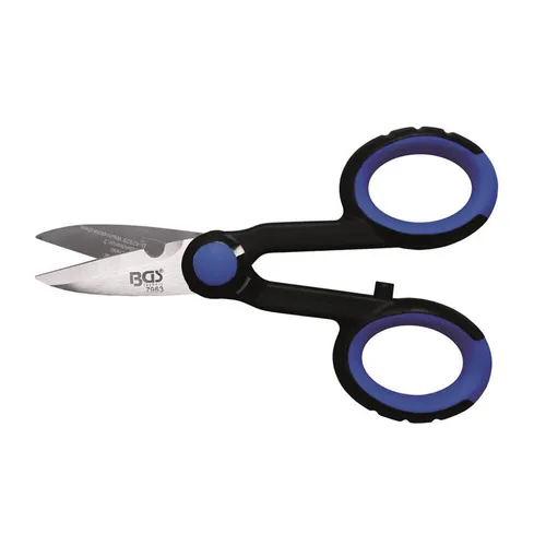 BGS-7963 Elektriker-Schere, INOX, 145 mm