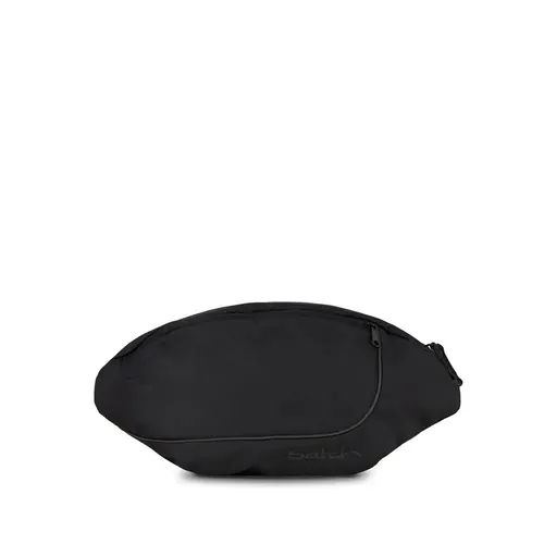 satch Gürteltasche Cross Hip Bag Pure Black - Schulrucksäcke mit modernem Design, wasserabweisend und aus 100% recyceltem Polyester. Perfekt für Kids, um Essentials sicher und stilvoll zu transportieren!