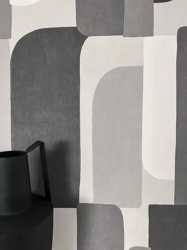 Newroom Vliestapete Maxius Grey in grau von Newroom