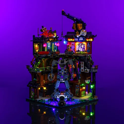 Light My Bricks (LMB) 2.0 Light Kit for LEGO #71837 NINJAGO City Workshops NEW