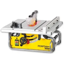 Perform PD254TS Tischkreissäge – Kompakt und Leistungsstark von Axminster Ltd.