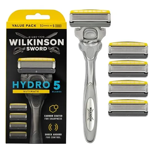 Wilkinson Sword Hydro 5 Skin Protection Advanced Rasierer mit 4 Ersatzklingen