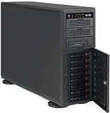 Supermicro SC743 AC-668B - Tower 4U - E-ATX - SATA/SAS